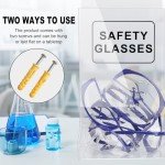 Acrylic Safety Glasses Case for Laboratories and Clinics