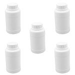 10-Pack 250ml Plastic Lab Reagent Bottles