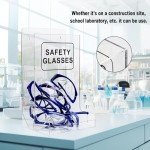 Acrylic Safety Glasses Case for Laboratories and Clinics