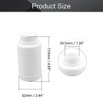 10-Pack 250ml Plastic Lab Reagent Bottles