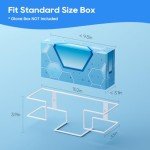 Wall-Mount Disposable Glove Dispenser Holder