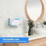 Wall-Mount Disposable Glove Dispenser Holder