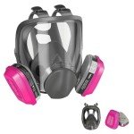 SLJHL Full Face Gas Respirator Mask with Filters