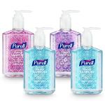 Purell Advanced Hand Sanitizer Gel, Clean Scent, 4-Pack