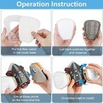 Reusable Half Face Respirator Mask with Filters