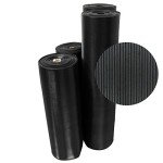 Rubber-Cal Fine Rib 3'x4' Rubber Floor Mats