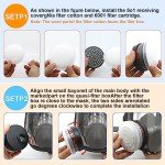 ZXICH Reusable Full Face Respirator Gas Mask