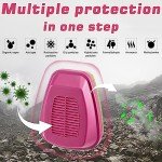 GSHUBB Full-Face Respirator Mask with Cartridges