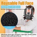 ZXICH Reusable Full Face Respirator Gas Mask