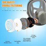 ZXICH Reusable Full Face Respirator Gas Mask