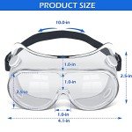 Anti-Fog Safety Glasses for Over Eyeglasses