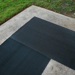 Rubber-Cal Fine Rib 3'x4' Rubber Floor Mats