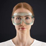 Anti-Fog Safety Lab Goggles for Glasses Wearers