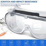 Anti-Fog Safety Glasses for Over Eyeglasses