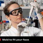 NoCry Anti-Fog Safety Goggles with Adjustable Headband