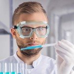 Anti-Fog Safety Lab Goggles for Glasses Wearers