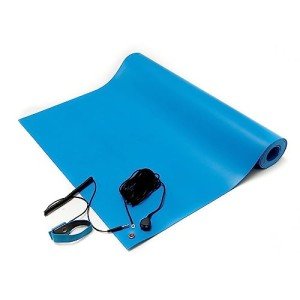 Bertech ESD Anti-Static Mat Kit - 24"x24" Blue