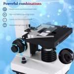 Poothoh 40X-5000X Trinocular Microscope with USB