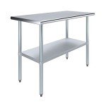 Stainless Steel Work Table 24" x 48" - NSF
