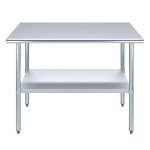 Stainless Steel Work Table 24" x 48" - NSF