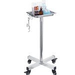 VEVOR Stainless Steel Mayo Stand with Wheels