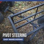 Heavy-Duty Steel Cart - 1500-Lb Capacity