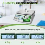 Digital Counting Scale - 30kg Capacity, 0.1g Precision