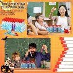 50 Plastic Test Tubes with Rack and Caps