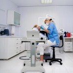 Dental Clinic Mobile Trolley with Laptop and Scanner Holder