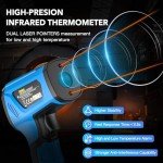 MESTEK Infrared Temperature Gun with Dual Lasers