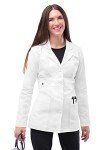 Women's Universal Stretch Lab Coat - White