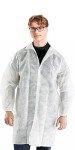 Disposable White Lab Coats - Case of 30 (Large)