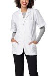 Adar Universal Short Sleeve Lab Coat - White 31