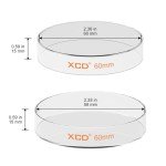 Borosilicate Glass Petri Dishes, 10 Pack