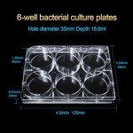 LVDALAB 6 Well Petri Dish Pack of 10