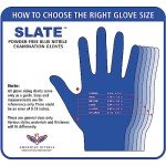 Slate Powder Free Nitrile Gloves – Made in USA