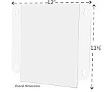 4 Pack Suction Cup Sign Holders for Campus Maps