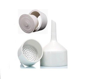 Buchner Ceramic Funnel with Funnel Holder Set