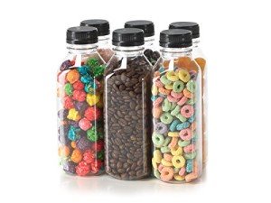 FortVtM 16 oz Plastic Juice Bottles (6-Pack)