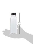 FortVtM 16 oz Plastic Juice Bottles (6-Pack)