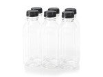 FortVtM 16 oz Plastic Juice Bottles (6-Pack)