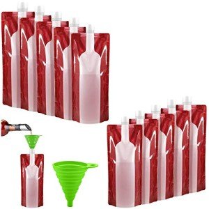 10-Pack 750ml Portable Reusable Wine Bottle Bags