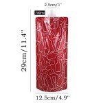 10-Pack 750ml Portable Reusable Wine Bottle Bags