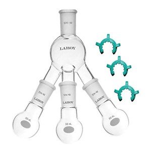 Laboy Glass 3-Way Receiver Set with Flask