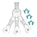 Laboy Glass 3-Way Receiver Set with Flask