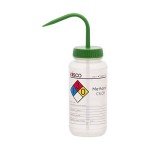 EISCO 500ml Wash Bottle for Methanol - Color Coded