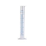 250ml Plastic Graduated Measuring Cylinder Lab Tool