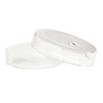 Microyn 60mm Glass Petri Dish with Lid, 18-Pack