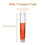 Clear Graduated Test Tubes 10ml - Pack of 50