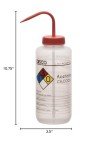 EISCO 1000ml Acetone Wash Bottle - Color Coded